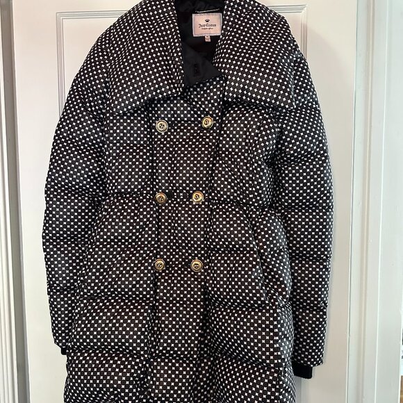 JUICY COUTURE PUFFER MIDI JACKET - SIZE M - Picture 2 of 4